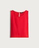 image 5 of F&F Textured Sleeveless Tie Back Top in Red