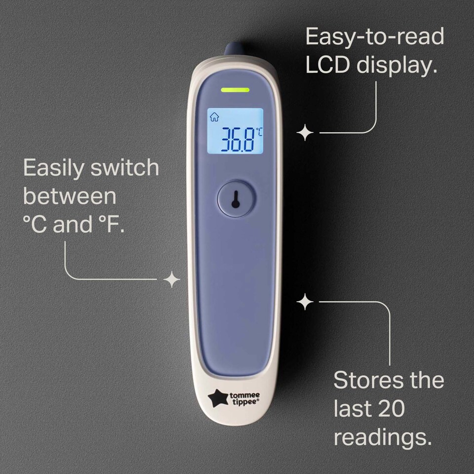 image 1 of Tommee Tippee Inear 3M+ Infrared Digital Thermometer
