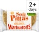 image 1 of Warburtons Soft Wholemeal Pitta Breads 4 Pack
