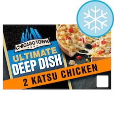 Chicago Town Ultimate Deep Dish Pizza - Katsu Chicken 2 x 159g