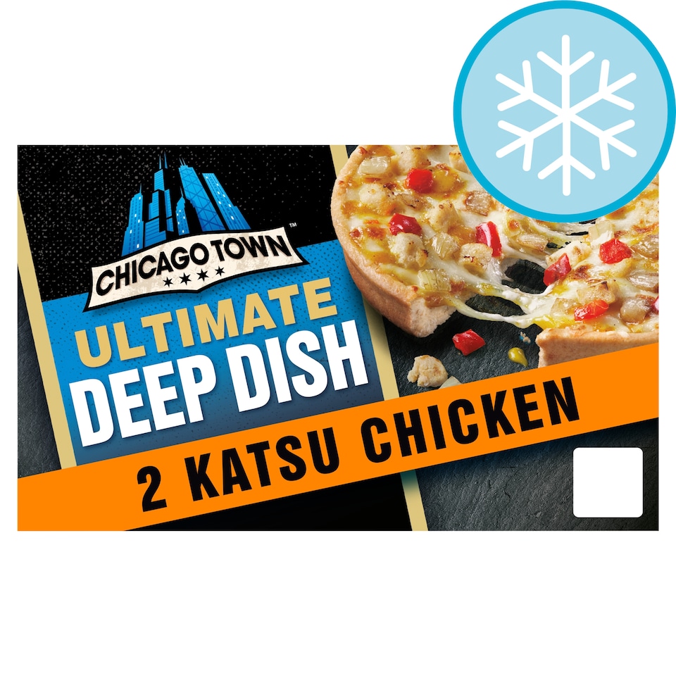 image 1 of Chicago Town Ultimate Deep Dish Pizza - Katsu Chicken 2 x 159g