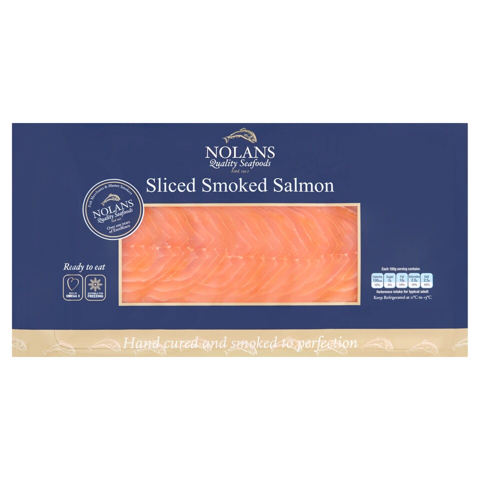 Nolans Smoked Salmon 250 G