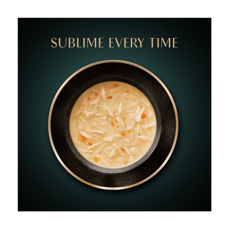 image 1 of Sheba Classics Cat Food Soup Pouches Chicken Fillet 4x40g