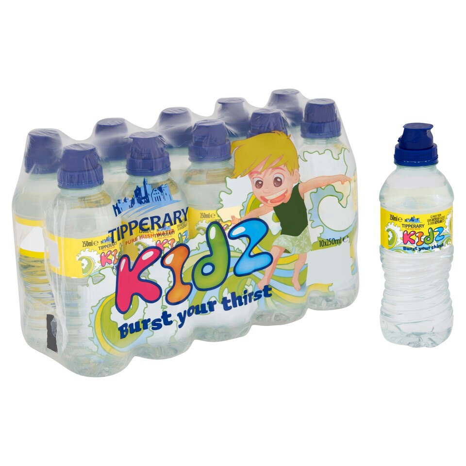 Tipperary kidz water 250ml x 10 pack
