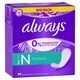 image 2 of Always Daily Fresh Normal, 0% Fragrances & Dyes 60 Count