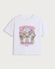 image 4 of F&F Girls Pure Cotton K-Pop Superstar T-Shirt in Cream