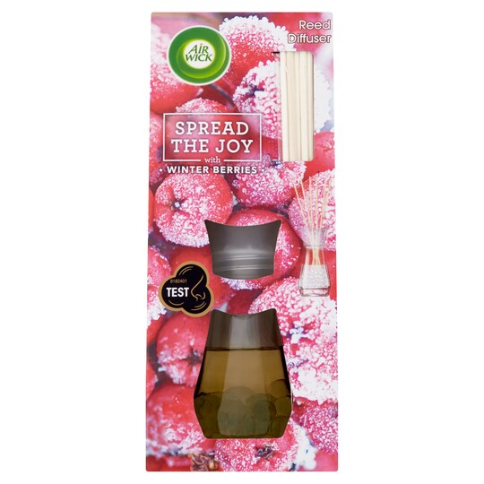 Airwick Reed Diffuser Winter Berries 25ml Tesco Groceries