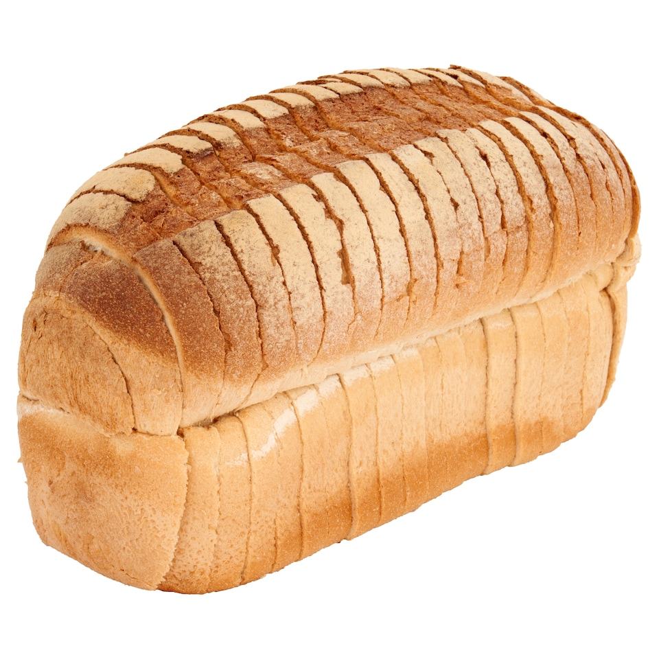 image 1 of Tesco Crusty White Farmhouse Sliced Bread 800G