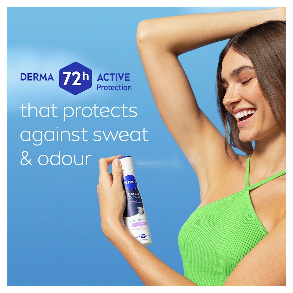 image 1 of NIVEA Derma Control Restore Antiperspirant Deodorant Spray 250ml