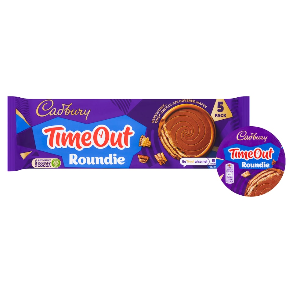 image 1 of Cadbury Timeout Roundie 150G