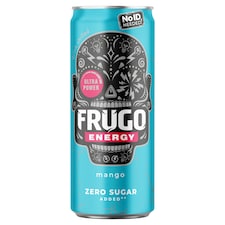 Frugo Energy Drink - Mango Zero Sugar 330ml