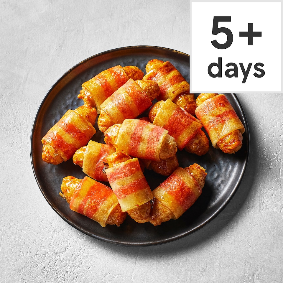59. Tesco Plant Chef 12 Meat-Free Bangers in Blankets 250g (Serves 6)