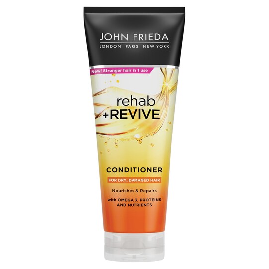 John Frieda Rehab & Revive Conditioner 250Ml Tesco Groceries