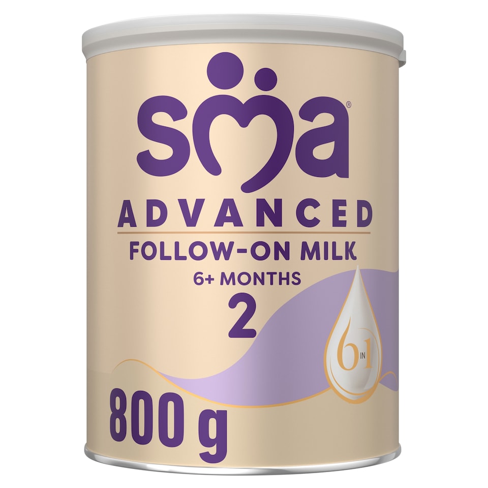 SMA Advanced Follow On Baby Milk Formula Powder 6+ months 800G