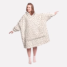 SILENTNIGHT SPOT OVERSIZED HOODIE ADULTS