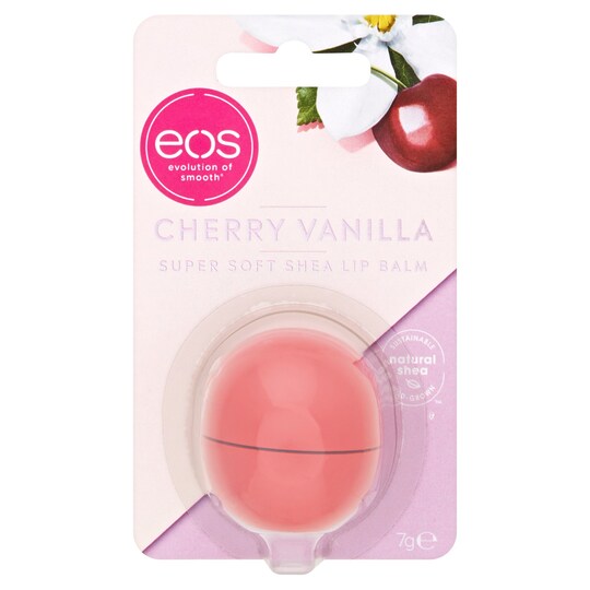 Eos Cherry Vanilla Lip Balm 7G Tesco Groceries
