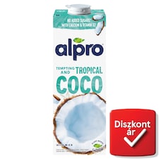 Alpro kókuszital rizzsel, hozzáadott kalciummal és vitaminokkal 1 l