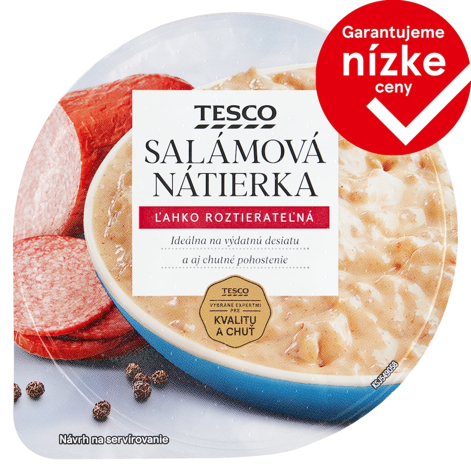 Tesco Salámová nátierka 135 g