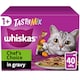 image 1 of Whiskas Tasty Mix Chef's Choice Cat Food Pouches Gravy 40x85g