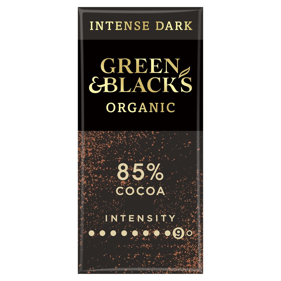 Green & Black's Organic 85% Dark Chocolate Bar 90g
