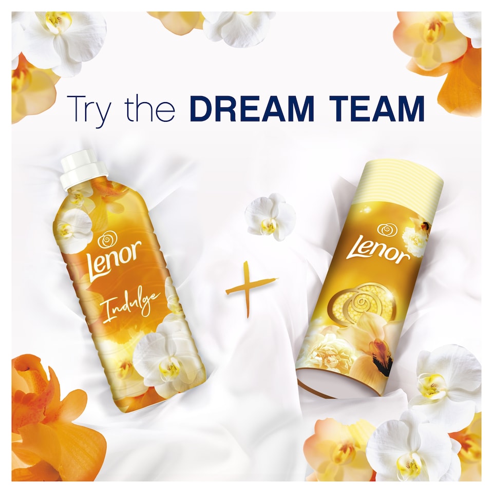 image 1 of Lenor Indulge Gold Orchid Fabric Conditioner 78 Washes 2.574L
