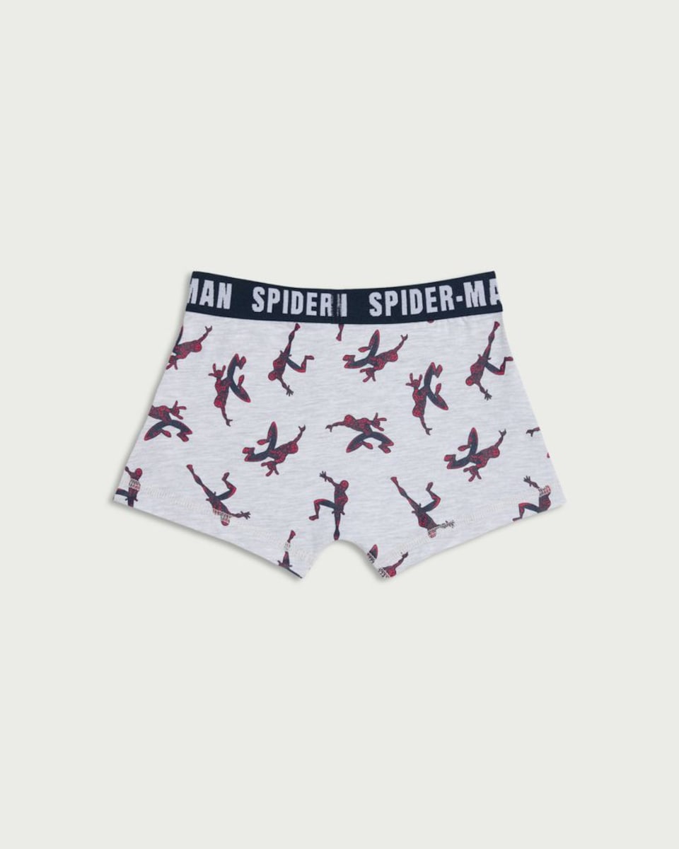 image 1 of Marvel Spider-Man 3-Pack Cotton Rich Trunks in Multi