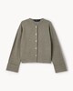 image 5 of F&F Textured Button Up Cardigan in Olive