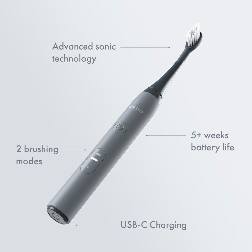 image 1 of Ordo Sonic Lite Electric Toothbrush Stone 