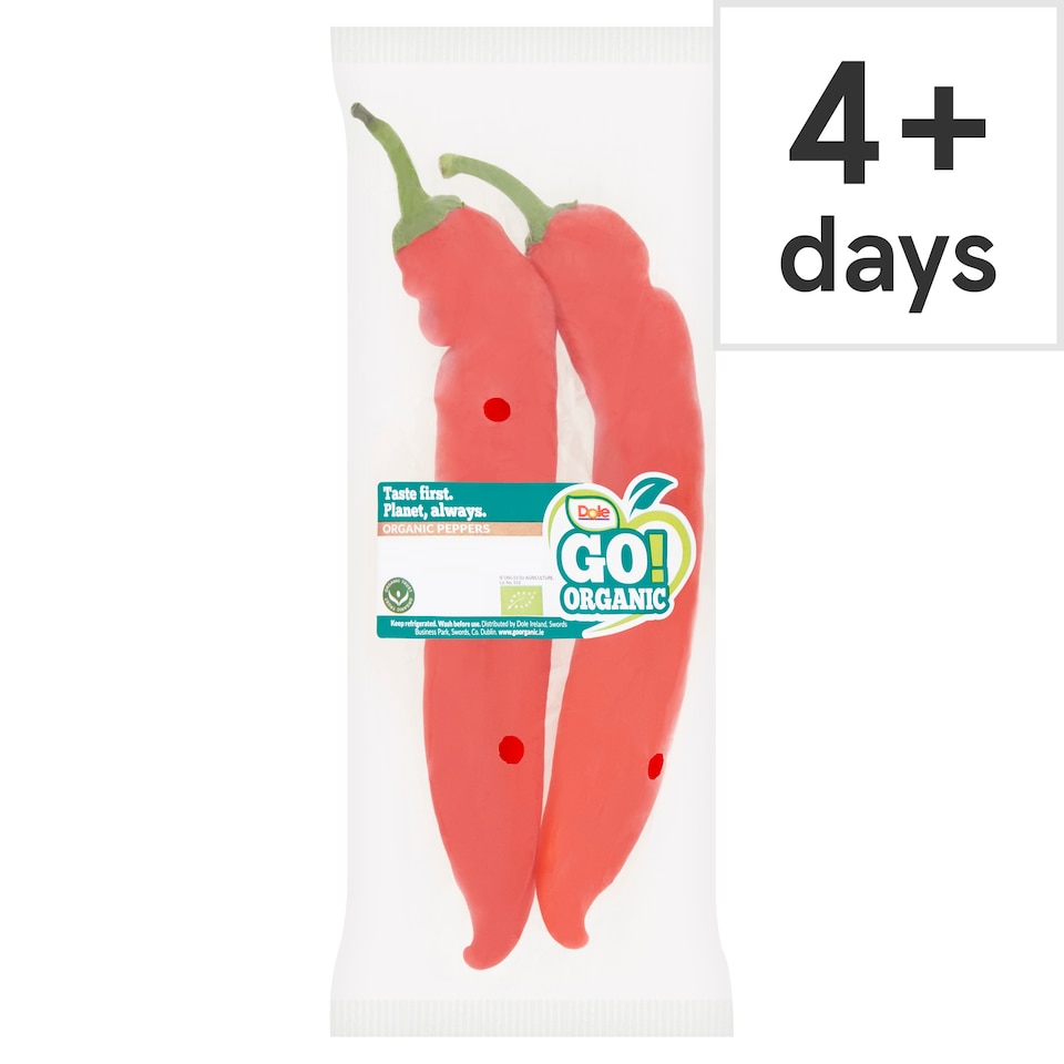 Dole Go Organic Pointed Pepper Min 2 Pack
