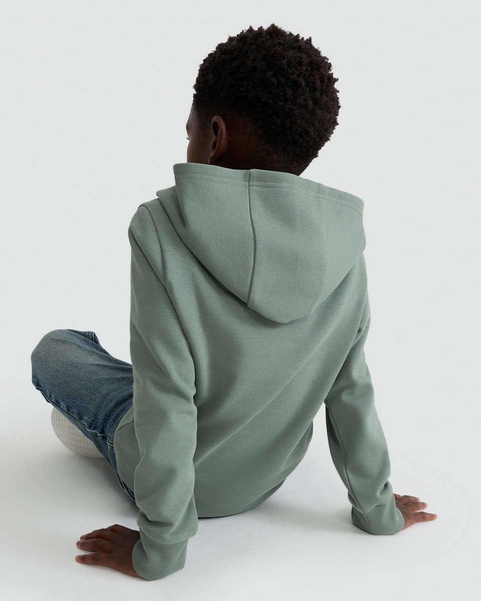 image 1 of Hype Logo Hoodie in Green