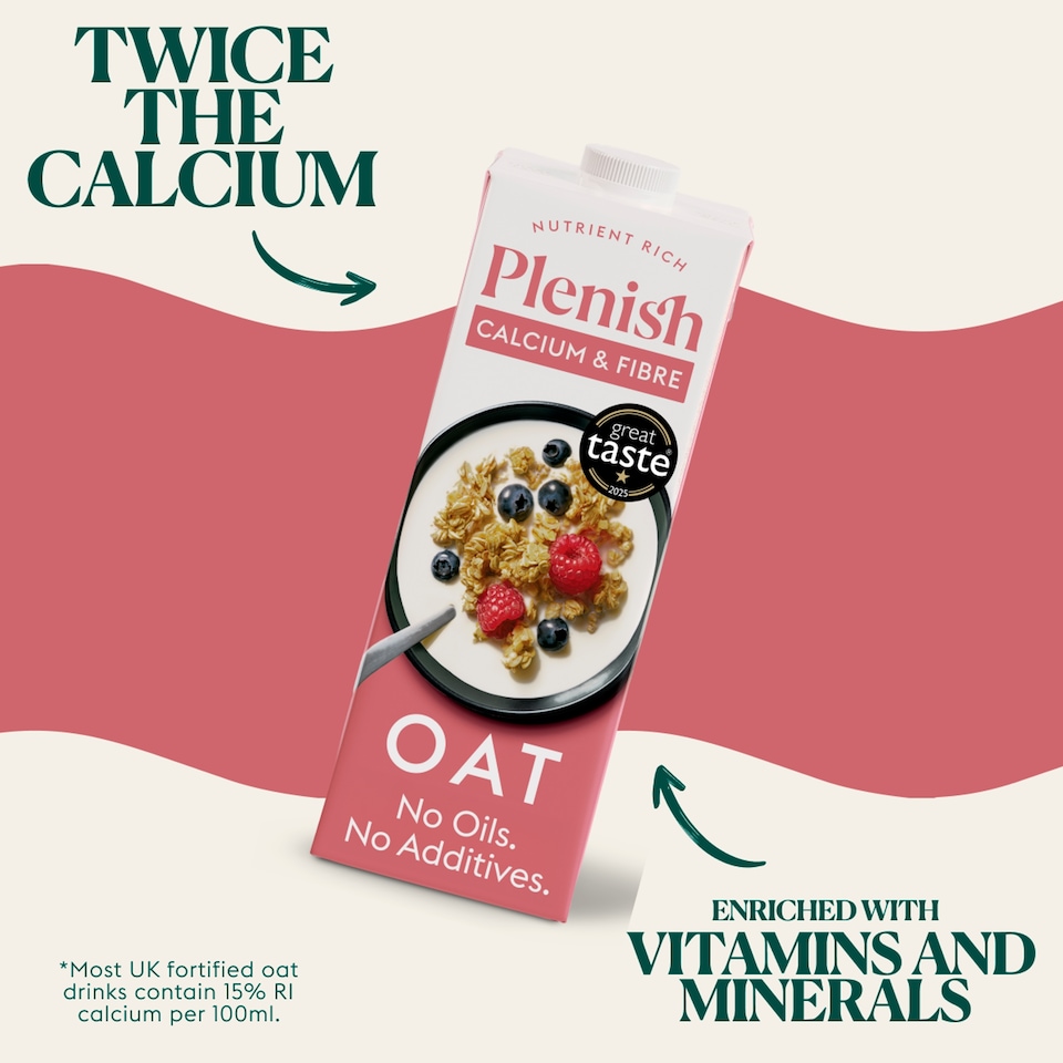 image 1 of Plenish Enriched Oat Drink with added Vitamins & Calcium 1L
