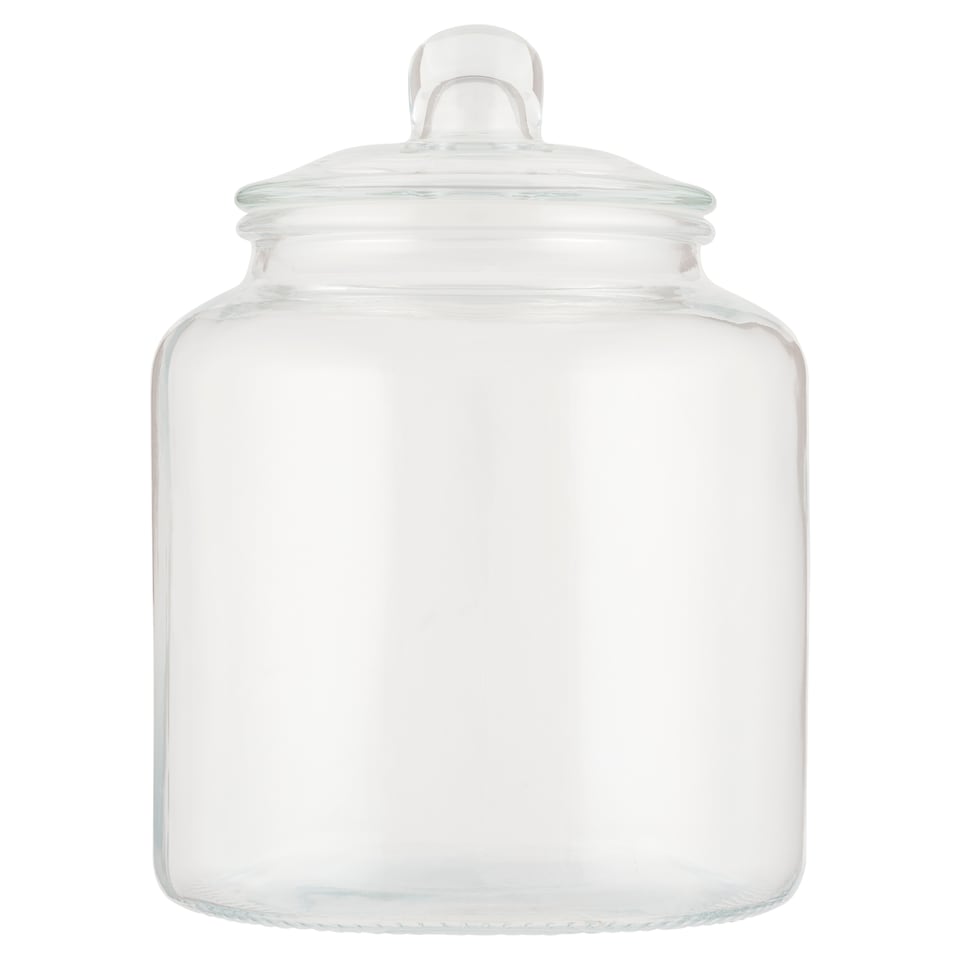 Tesco Glass Cookie Jar 1.8 L