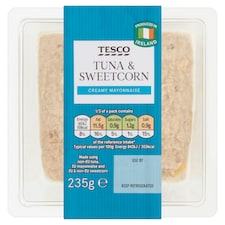 Tesco Tuna And Sweet Corn 235G