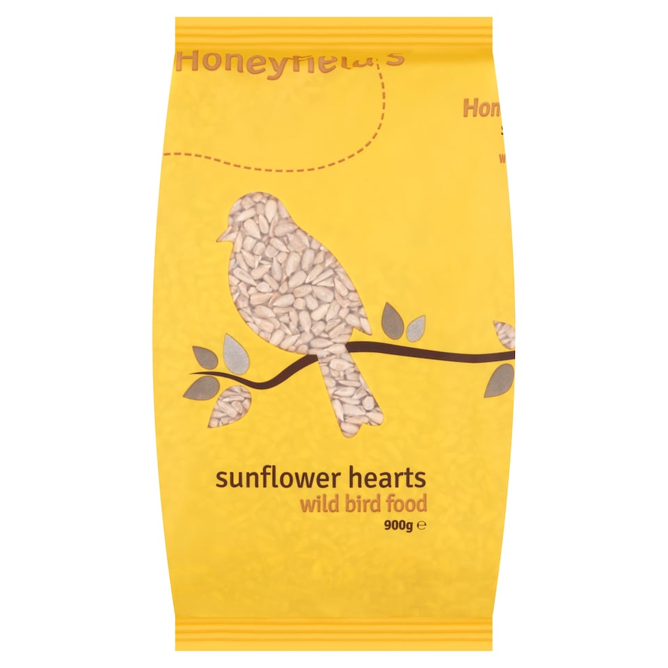 Honeyfields Sunflower Hearts Bird Food 900G