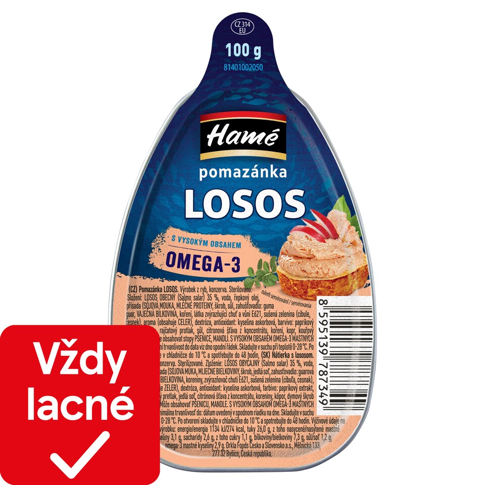 Hamé Salmon Spread 100 g