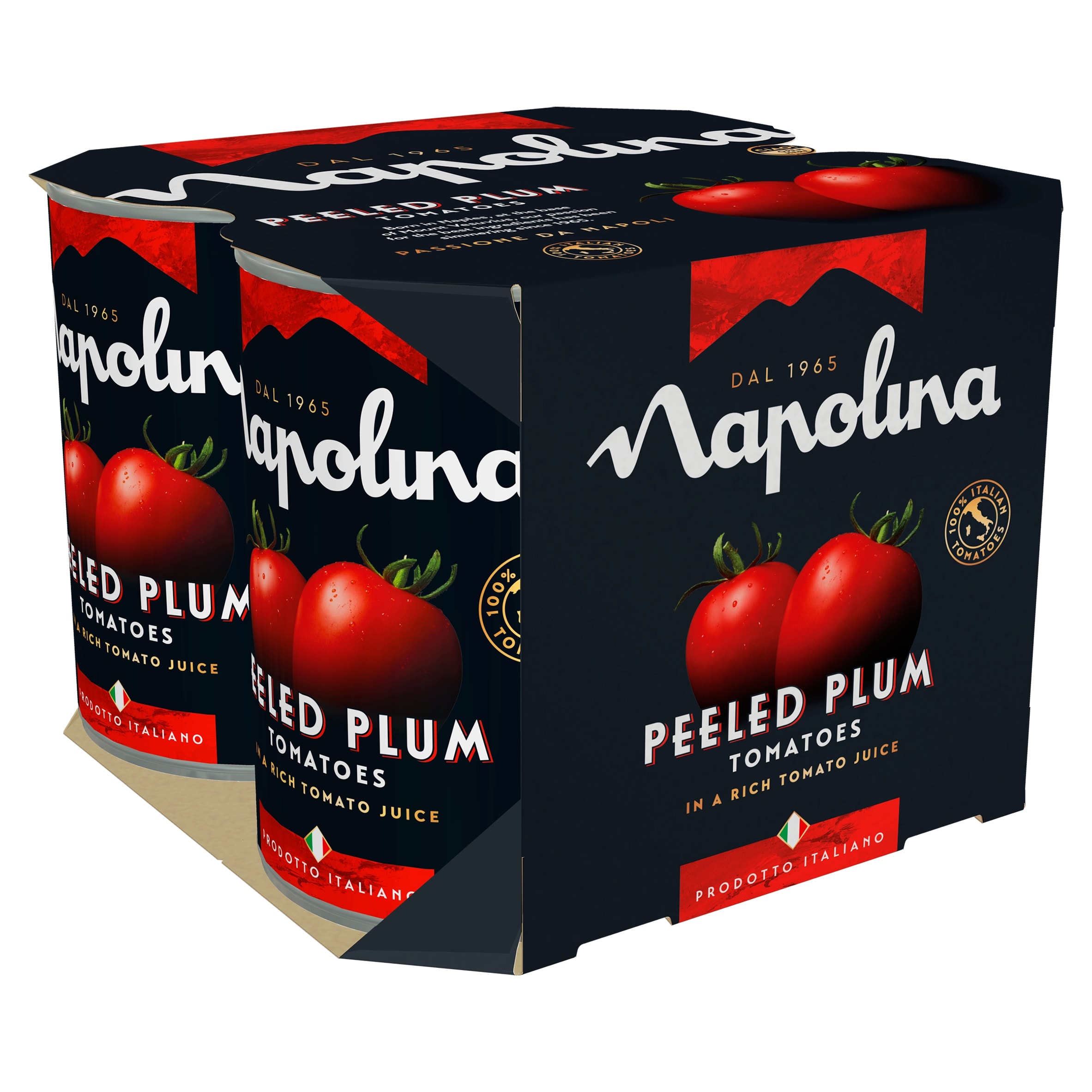 Napolina Plum Tomatoes 4 X 400G
