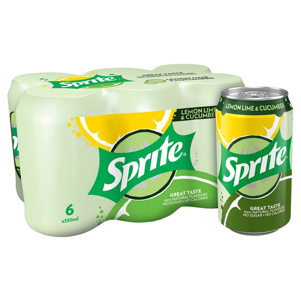 image 1 of Sprite Cucumber 6x330ml