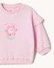image 3 of F&F Baby 2-Piece Cotton Rich Floral Set in Pink