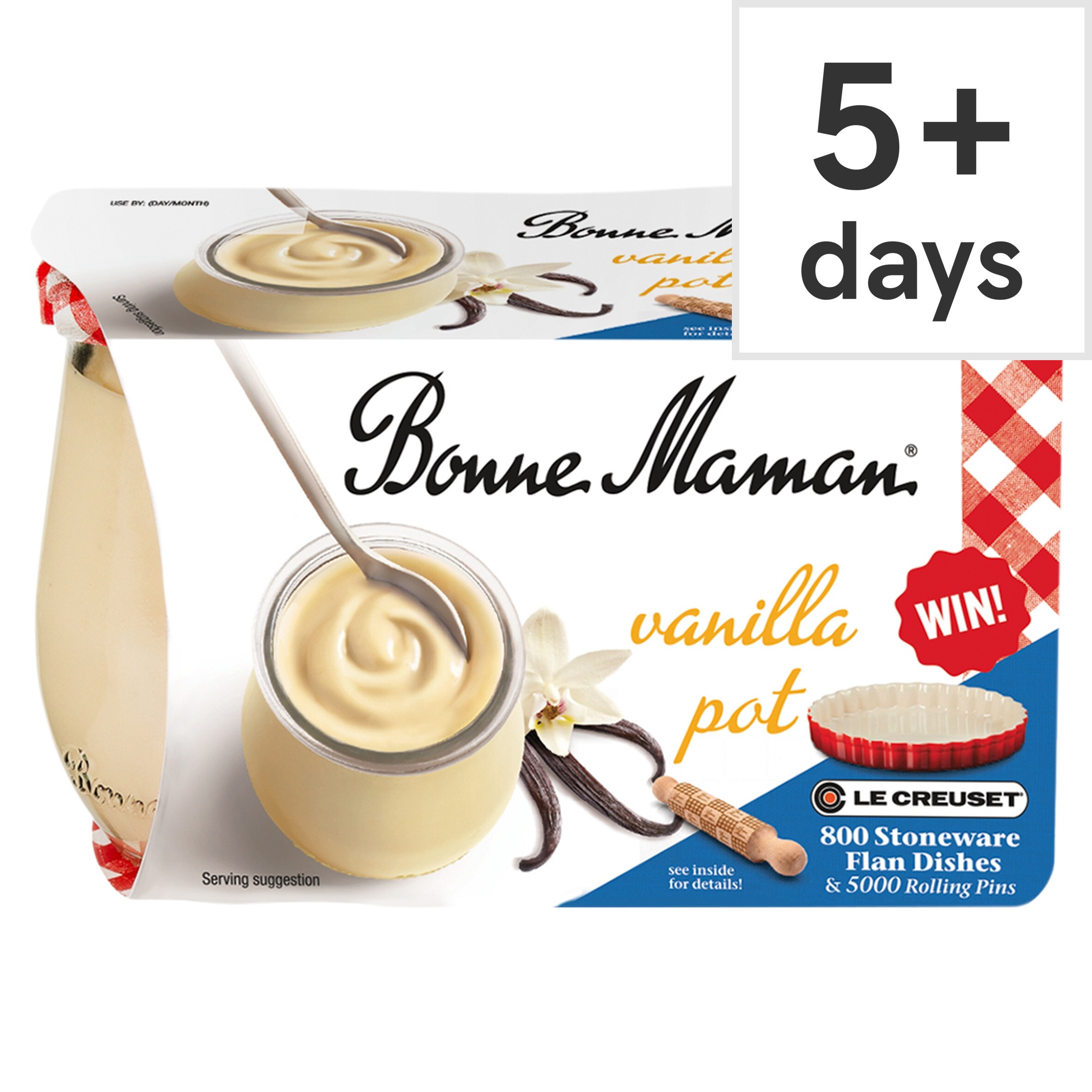 Bonne Maman Vanilla Pot 2x115g