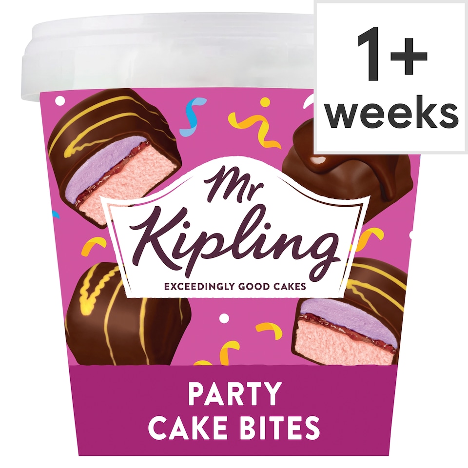 Mr Kipling Vanilla Party Mini Cake Bites 205g