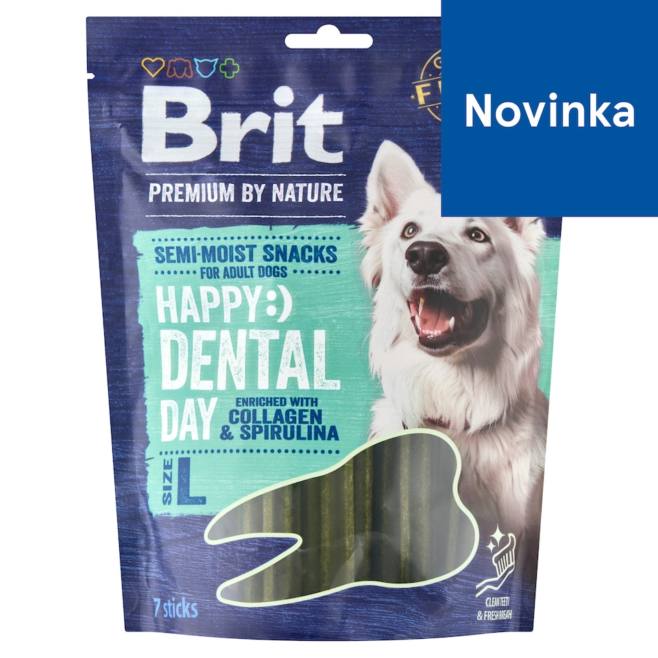 Brit Premium by Nature Dental Stick L with Collagen and Spirulina 250 g