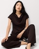 image 4 of F&F Wide Leg Co-ord Trousers in Brown