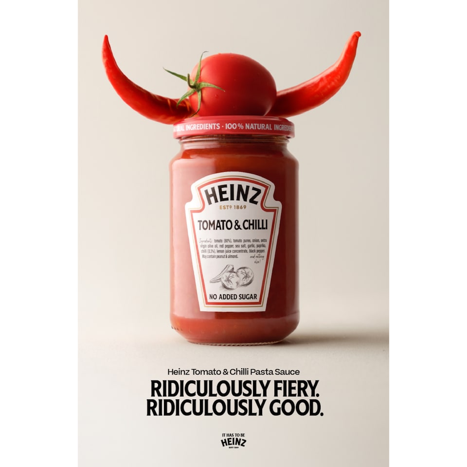 image 1 of Heinz Tomato And Chilli Pasta Sauce 350G