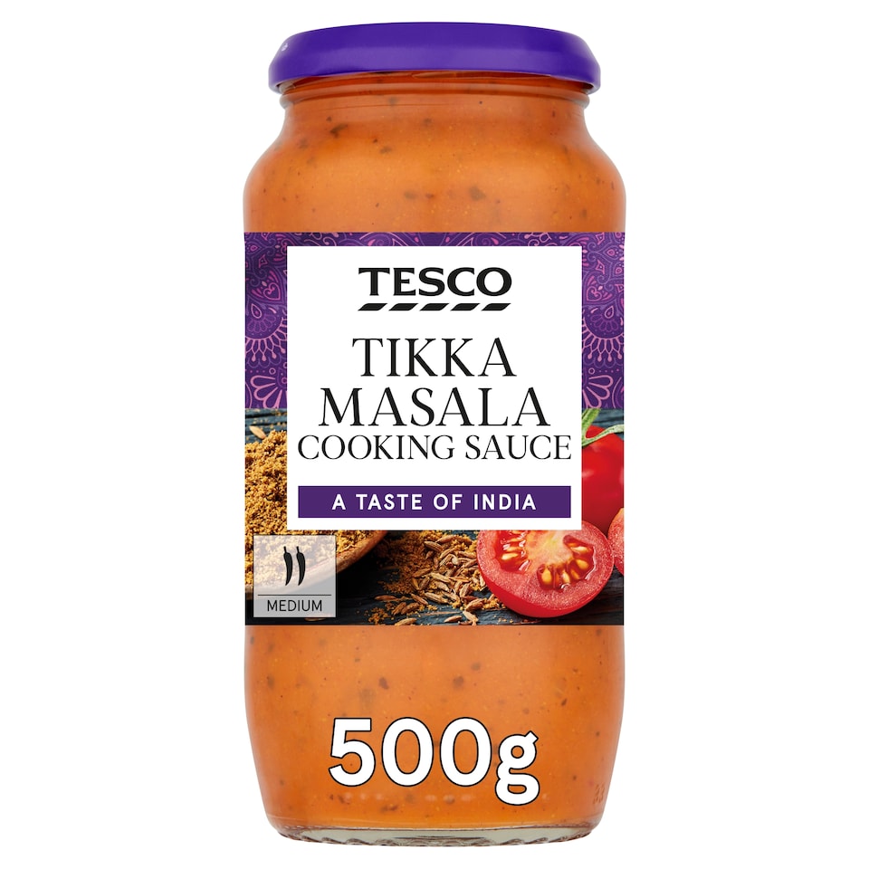 Tesco Tikka Masala Cooking Sauce 500G