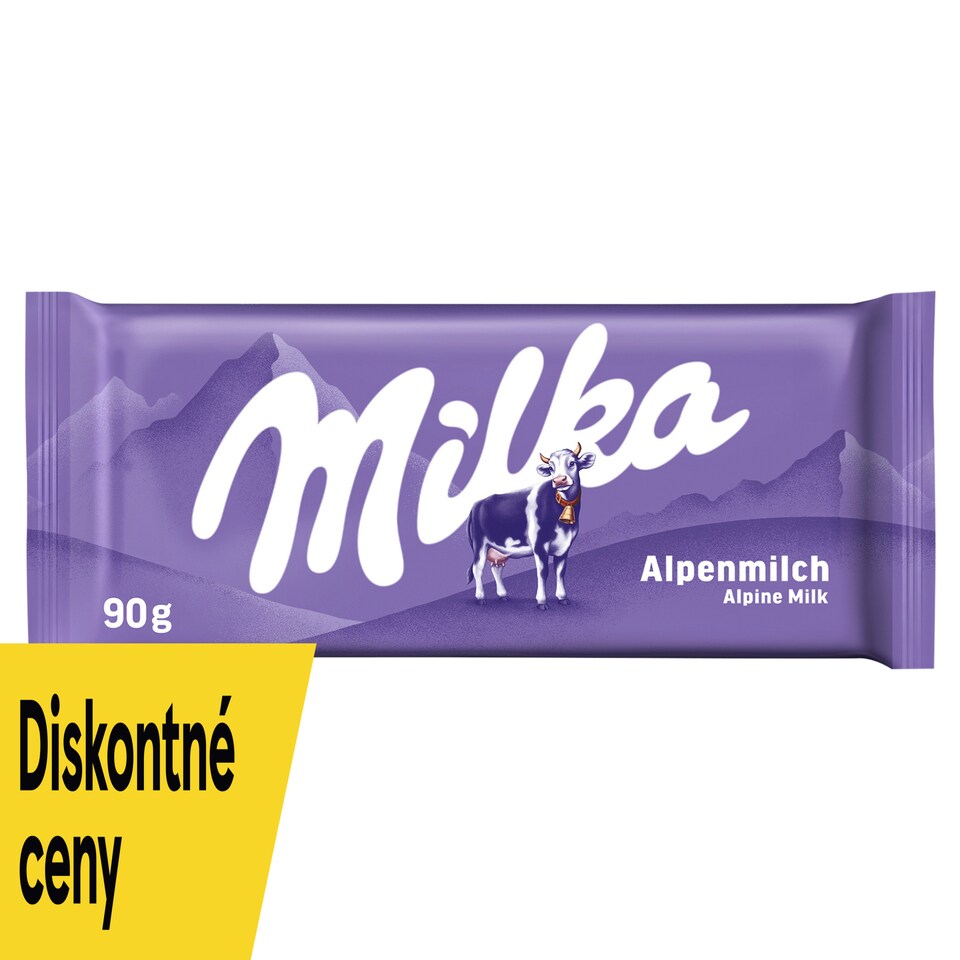image 1 of Milka Alpine Milk Chocolate 90 g