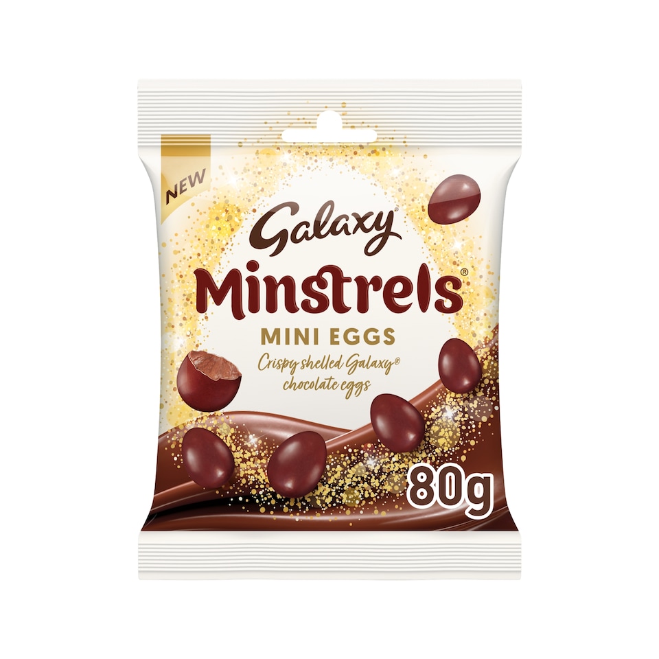 Galaxy Minstrels Milk Chocolate Easter Mini Eggs 80g