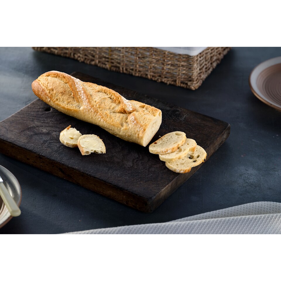 image 1 of Tesco Finest Rustic Baguette Baked on Stone 260g