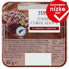 Tesco Termix čokoládový z tvarohu a smotany 90 g 