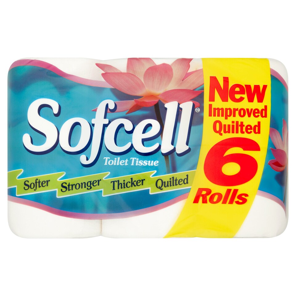 Sofcell Toilet Tissue 6 Roll