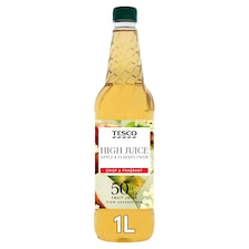 Tesco High Juice Apple & Elderflower 1L